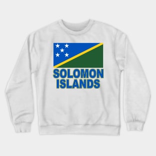 The Pride of the Solomon Islands - National Flag Design Crewneck Sweatshirt